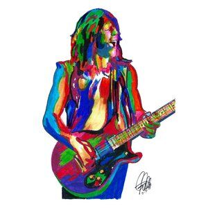 Pat Travers Guitar Rock Music Poster Print Wall Art 18x24